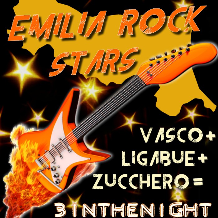 EMILIA ROCK STARS Vasco Liga Zucchero Tribute