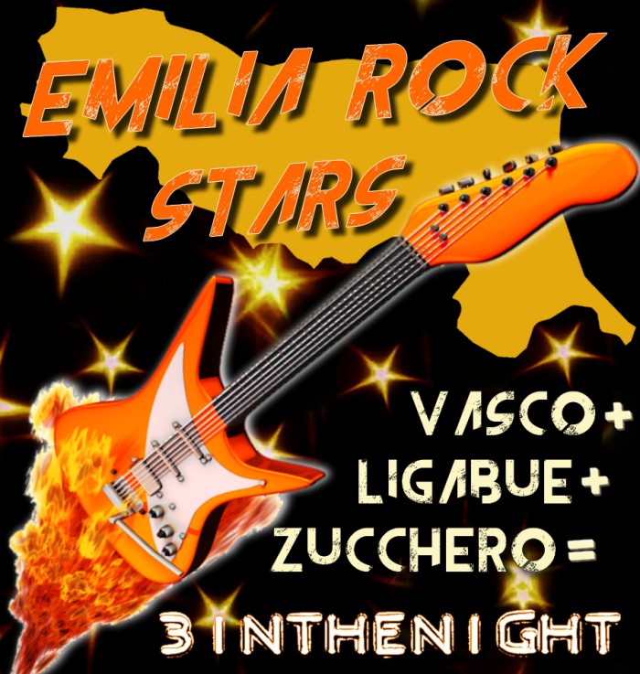 EMILIA ROCK STARS Vasco Liga Zucchero Tribute